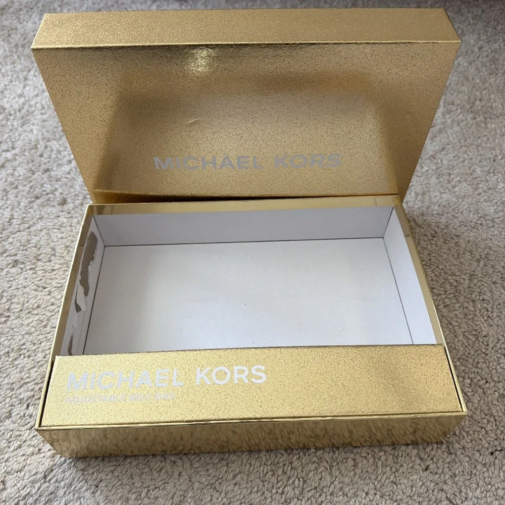 Michael Kors Logo Women's Belt Bag Black L/XL New In Box